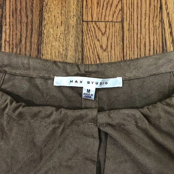 MAX STUDIO Faux Suede Tank Top - Picture 5 of 5